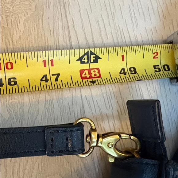 Fossil Blue Leather Crossbody Bag - Picture 8 of 9